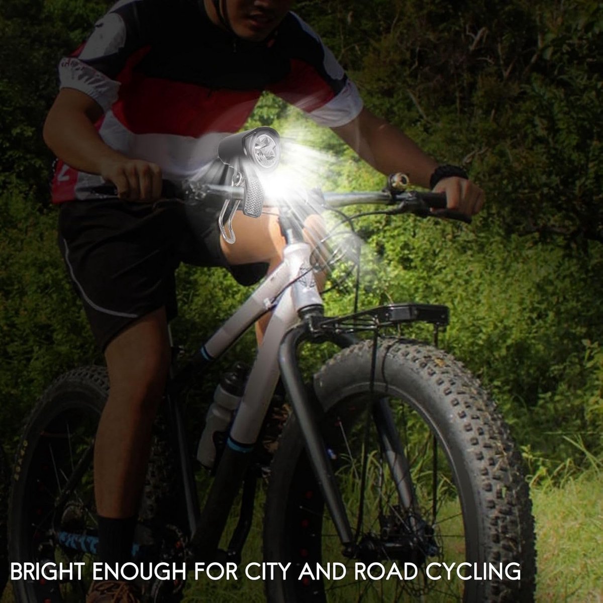 VHV - E-bike koplamp - LED voorlicht voor elektrische fiets - fiets koplamp 6V-60V waterbestendig - voor e-bike, e-step en scooter thumbnail 3