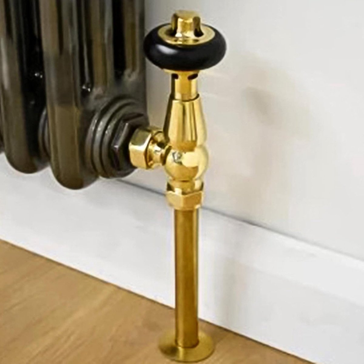 Radiatorpijpkragen - Afdekkingen Schild - Leidingen Afdekken - Klikontwerp - 15 mm - Goud