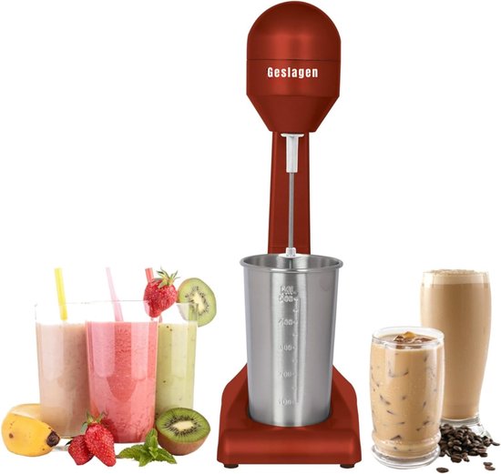 YOR® Slushy Machine - Slush Machine - Slush Puppy Maker - Rood - 13cm x 18cm x 40cm