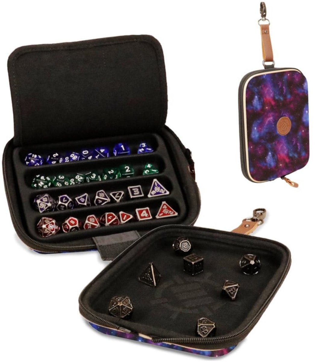 Enhance Board Game Dice Bag Designer Edition Galaxy