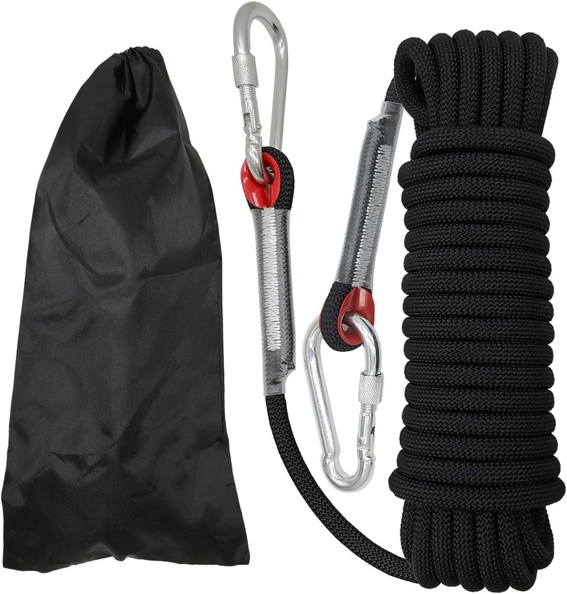 Multifunctioneel Touw - Stevig Touw - Buitenactiviteiten - Hoge Sterkte Constructie - 10mm x 20 meter - Zwart