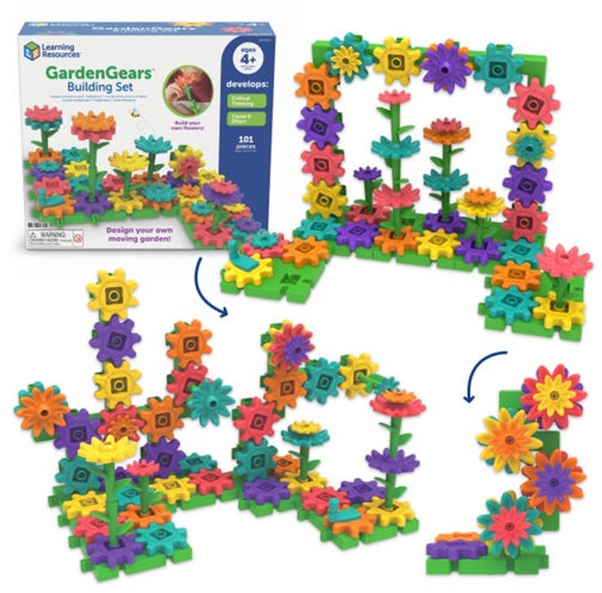 Learning Resources GardenGears Bouwset - 4+