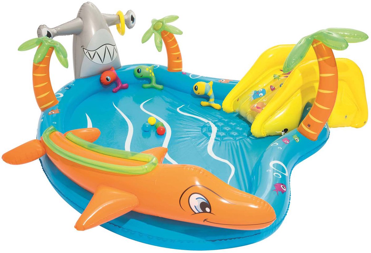 Bestway Speelzwembad Zeedieren - 280x257x87cm — afbeelding 9