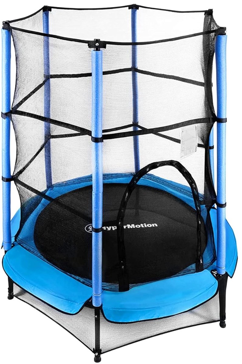 LeeuwenChoice® Kindertrampoline - Met Veiligheidsnet - Ø140 cm - Geschikt voor Binnen & Buiten