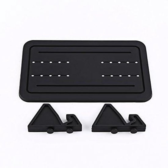 Autotelefoonhouder - Universele Houder - Antislippad - Zwart - Dashboardhouder - Siliconegel - Geschikt voor smartphones - Auto-dashboard Telefoonhouder