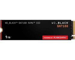 Western Digital Black SN7100 - Interne SSD - PCI Express 4.0 x4 - NVMe M.2 2280 3d v-nand (TLC) - 1TB