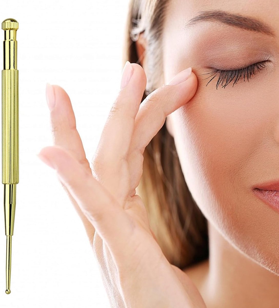 Massage Gereedschap - Reflexzone Pen - Gezichts Therapie - Ergonomisch Ontwerp - 12 cm Lengte