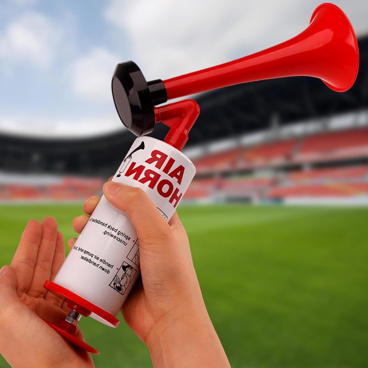 Handheld Luchtfluitje voor Sport en Werk, Draagbare Startfluit voor Voetbal en Fanfare, Ideaal voor Evenementen en Activiteiten