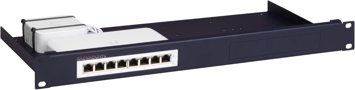 Netwerk Switch Kit - Server Rack Montage - Netwerk Organisatie - Universele Pasvorm - 25x17 cm - Multicolor