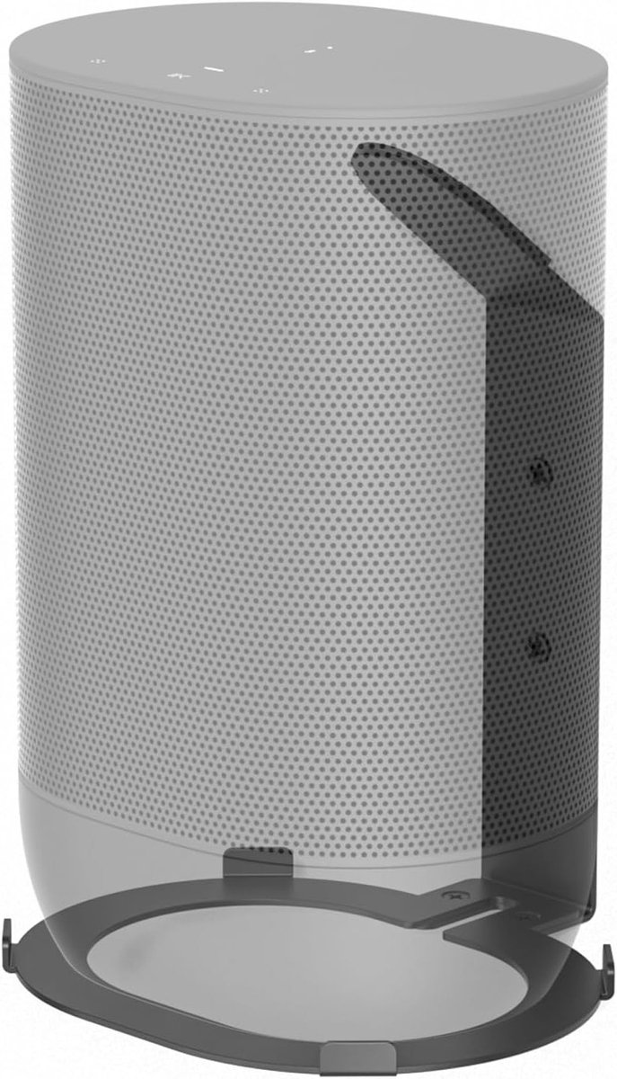 Zware Wandbeugel voor Sonos Move 2 en Move - Eenvoudige Installatie voor Binnen en Buiten, Stevige Beugel voor Geluidssysteem