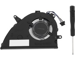 CPU koelventilator - Vervangingsonderdeel - 1 stuk - Compatibel met HP Pavilion 15-CS 15-CW serie laptop - Zwart - 4-pins - NS85B00-17K24 - L25584-001