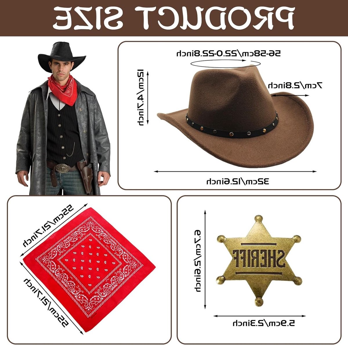 Cowgirl Kostuum voor Vrouwen met Neckerchief en Accessoires - Perfect voor Carnaval en Cosplay Feesten