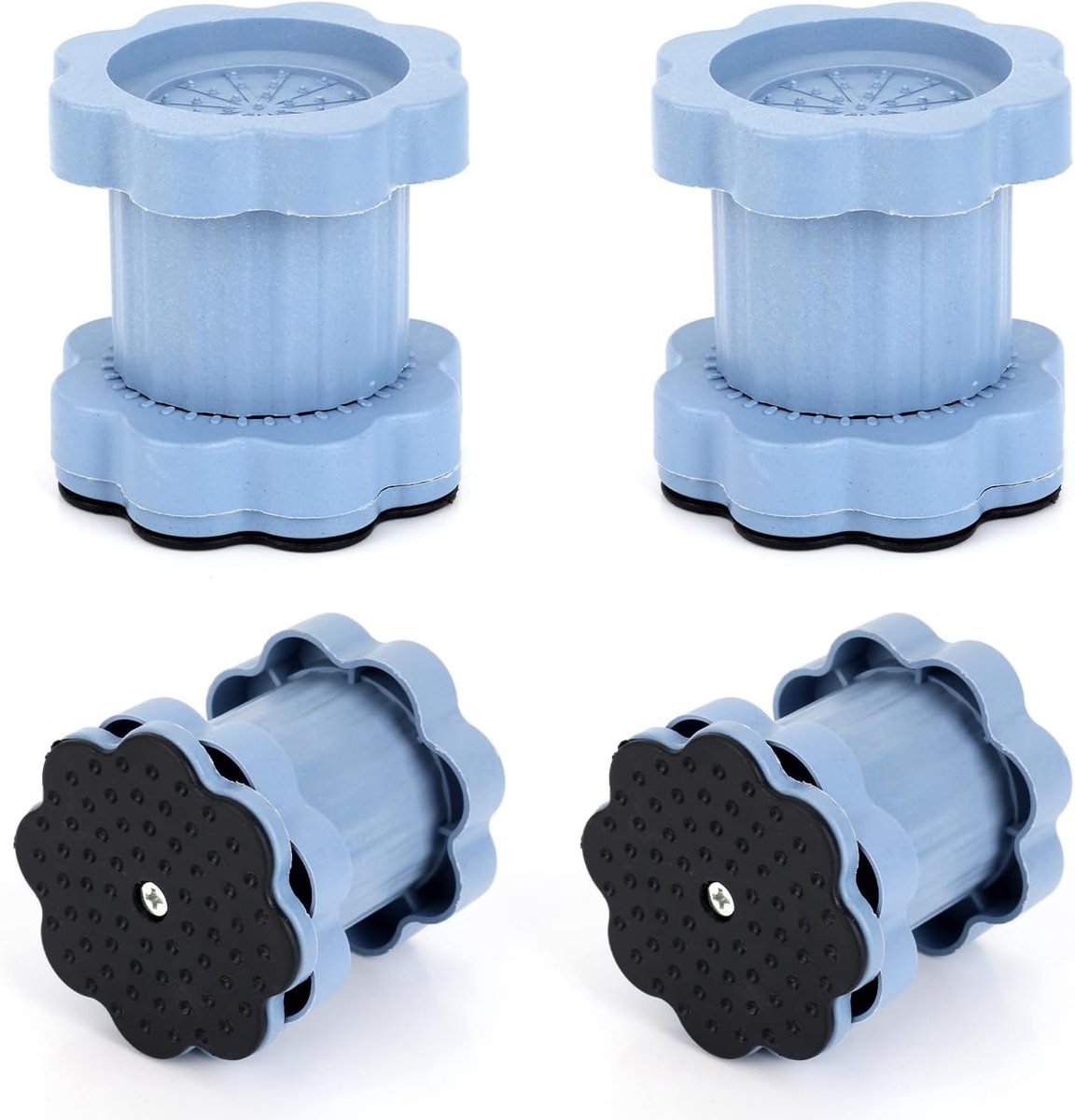 Universele Verhogingspads voor Wasmachine - Verstelbare Hoogte, Vibration Demping en Antislip Verhogingspads voor Stabiliteit en Comfort