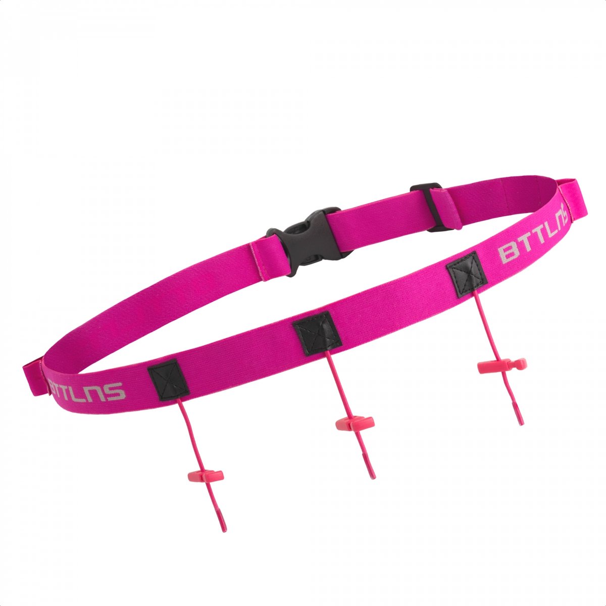 BTTLNS startnummerband - triathlon race belt - hardloopriem - hardloopband - inclusief gel vakjes - Keeper 2.0 - roze