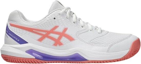 Asics Gel-Dedicate 8 Padelschoenen dames Wit 39.5