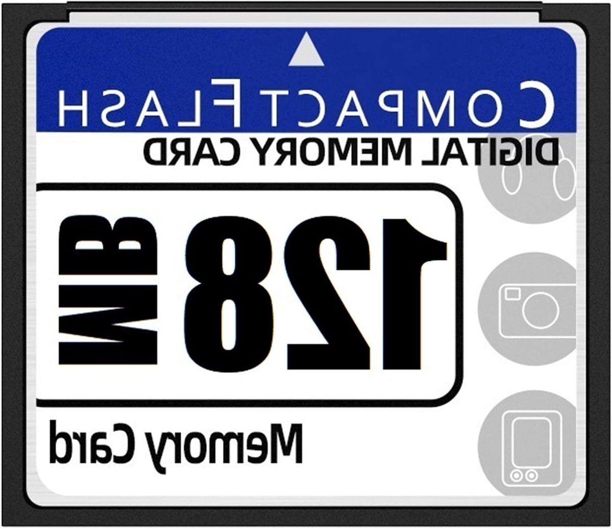 Geheugenkaart - Compact Flash - Opslag Uitbreiden - Snelle Overdracht - 128 MB - Zwart