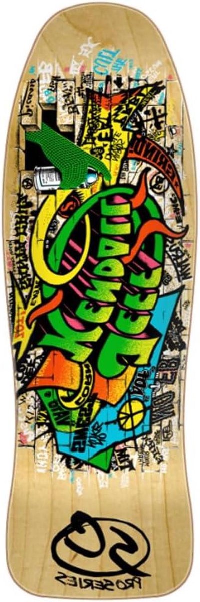 Skateboard Deck Cruiser Board Straat skateboarden Cruise Missile II 9.7 x 29 inch Natuurlijk hout