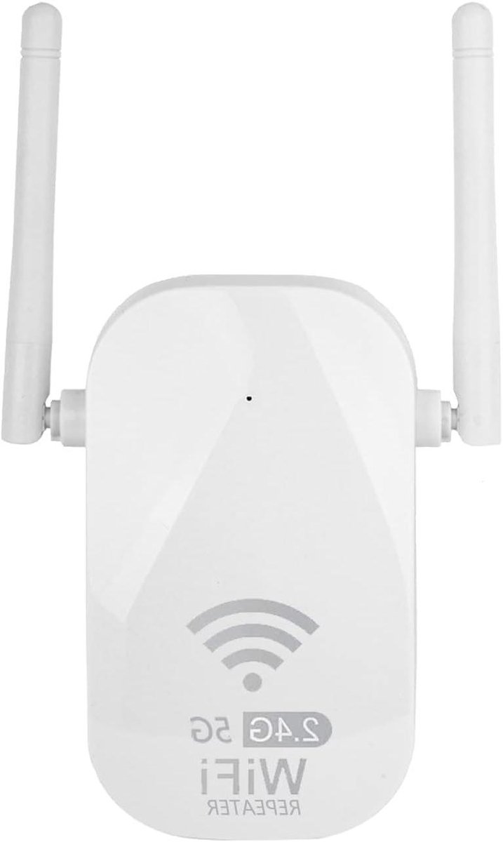Wifi Repeater - Wifi Extender - Internet Bereik - Dual Band 1200 Mbps - 4 Modi - Wit