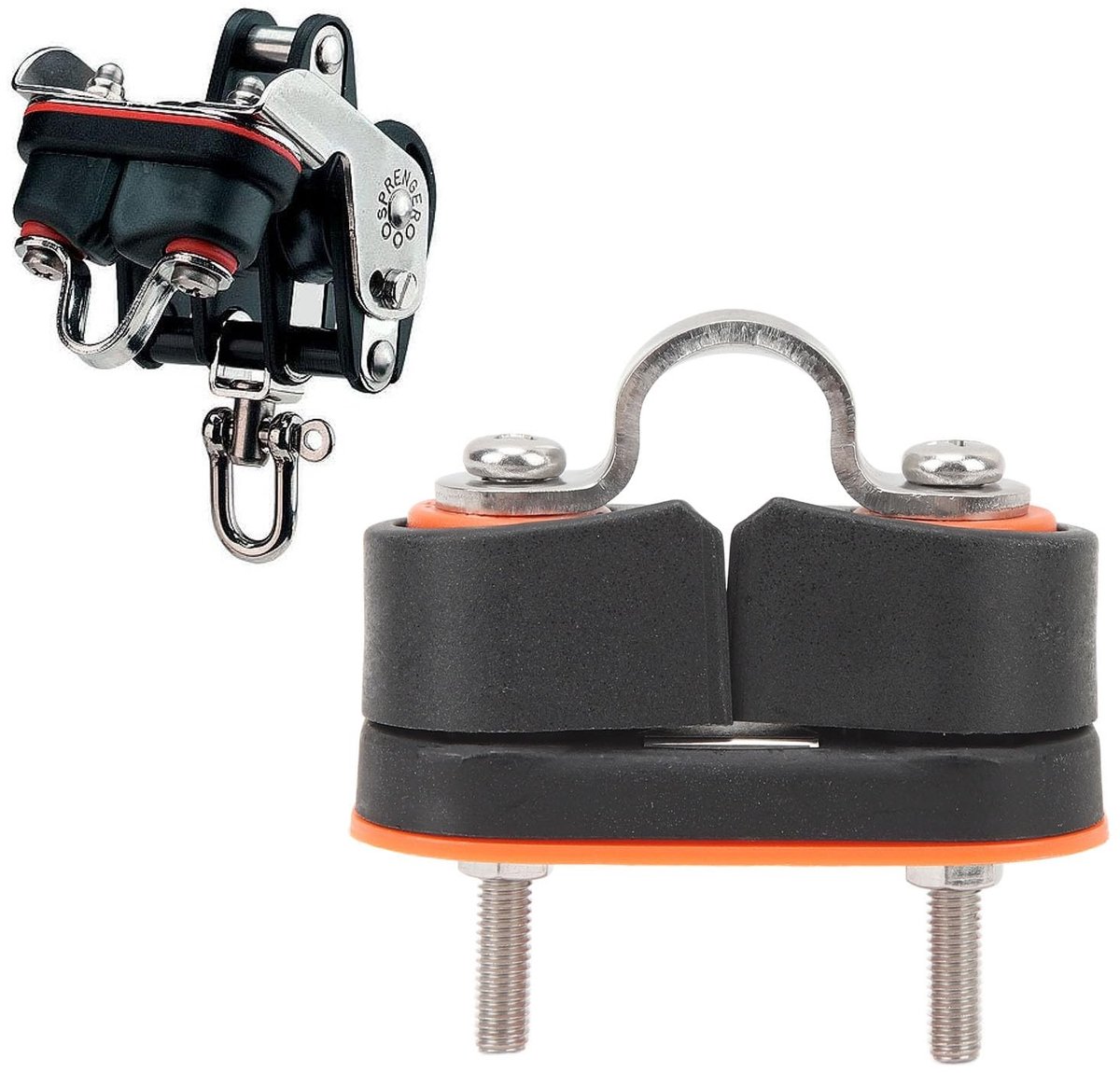 Dailygoods- Cam Cleat - Nylon - Hoge belasting 66 lbs - Voor zeilen/kajakken/kanoën - Snelle release - Progressieve noktanden - Minimaliseert slijtage - Lijnklem
