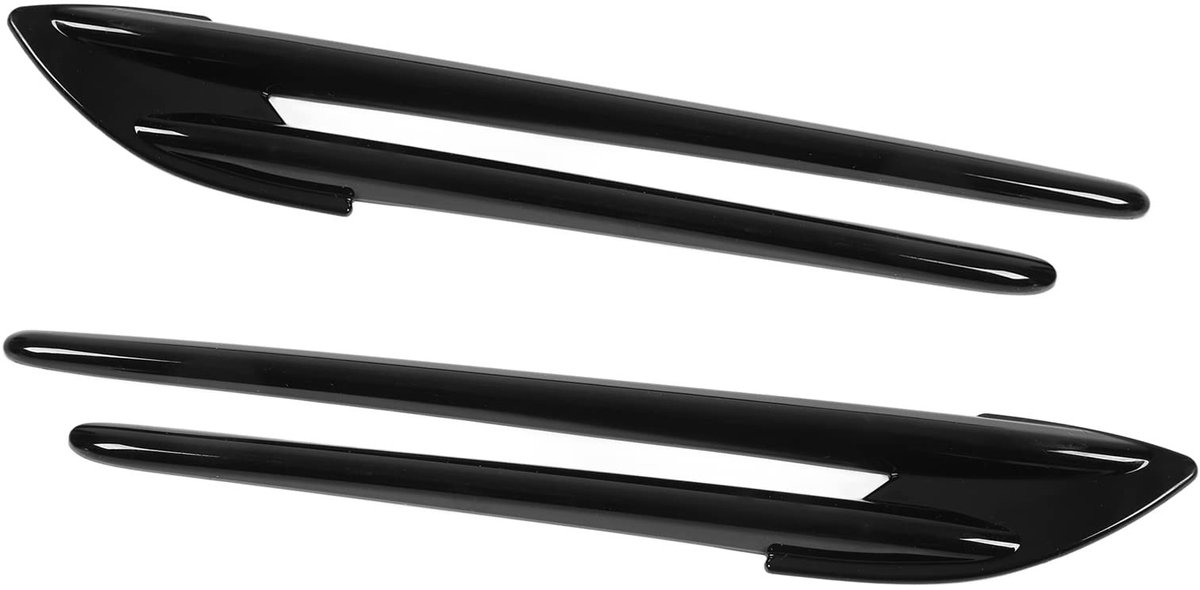 Dailygoods- Fender Vent Trim Hoogglans Afwerking - Vervangend Onderdeel - 2 Stuks - Geschikt voor Subaru BRZ 2017-2020 - Duurzaam - Eenvoudige Montage - Spatbordventilatie