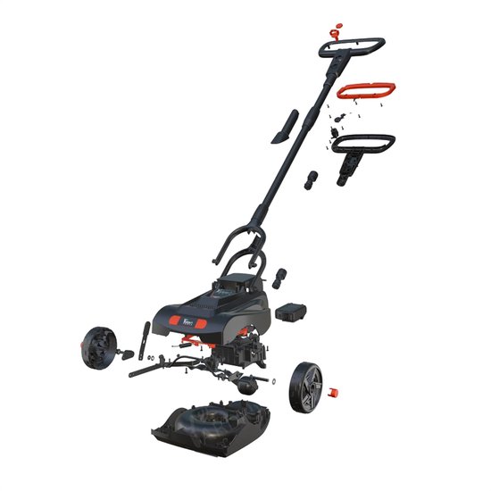 Tools - Electric lawn mower - Lawnmower Battery - Hand mower - 220 mm cutting width - 21v incl. 4.0a Battery and Quick charger - up to 50 m² - EasyMow 220 - EasyMow220-4.0aBAT (no-Battery) — afbeelding 5