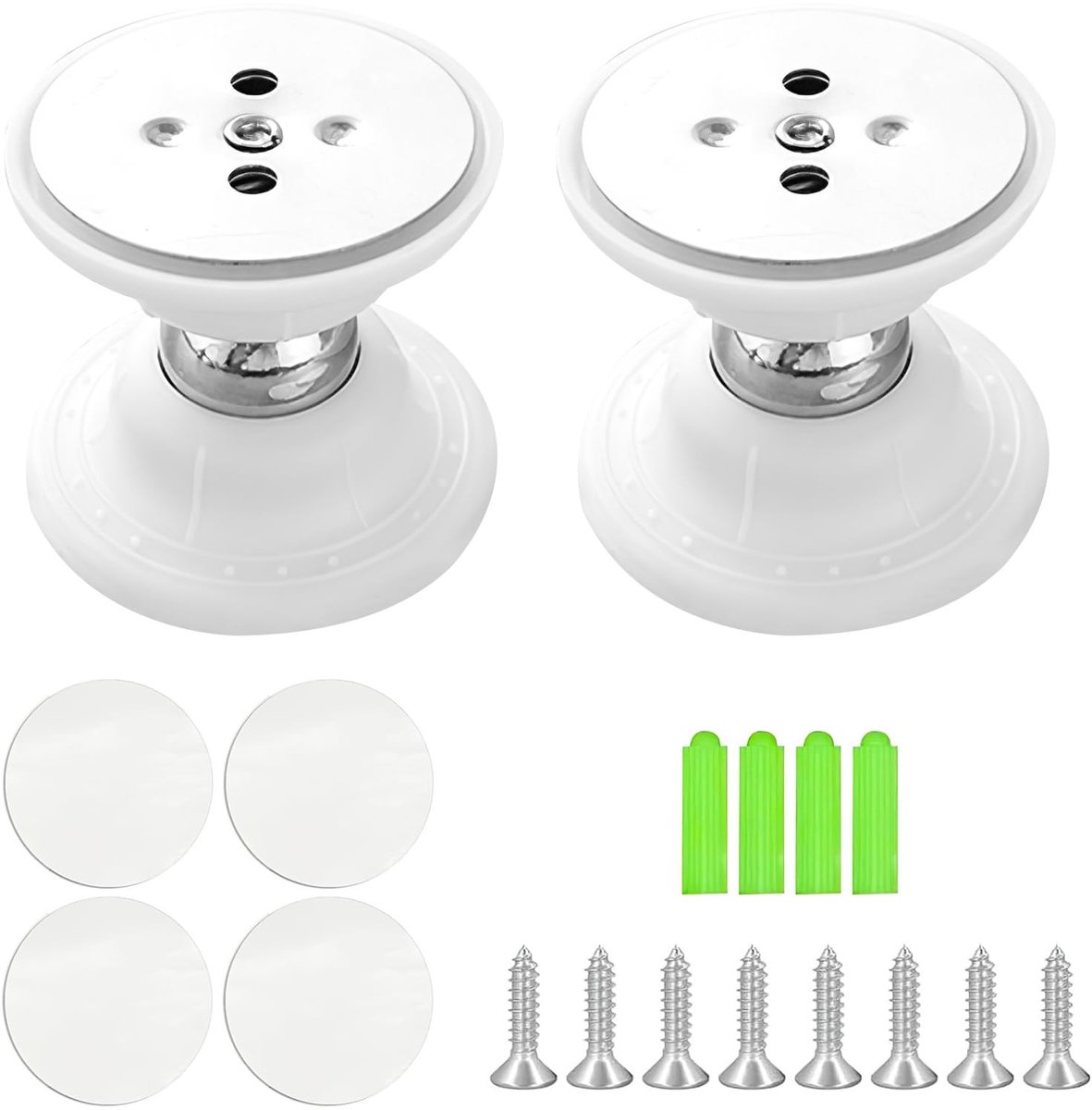 Dailygoods- Deursnapper Magnetisch - Deurhouder - Deurvergrendeling - Camper/Caravan - Weerbestendig - Slagvast ABS