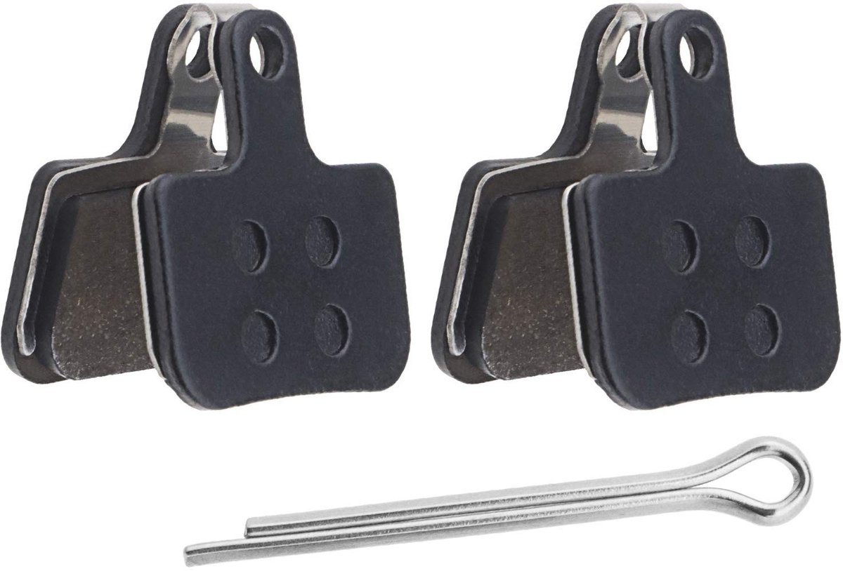 Dailygoods- Schijfrem Pads 4mm Dikte - 2 Paar Remblokken - Compatibel met SRAM Level T/TL - Geluidsarm - Semi-metaal Materiaal - Goede Remkracht