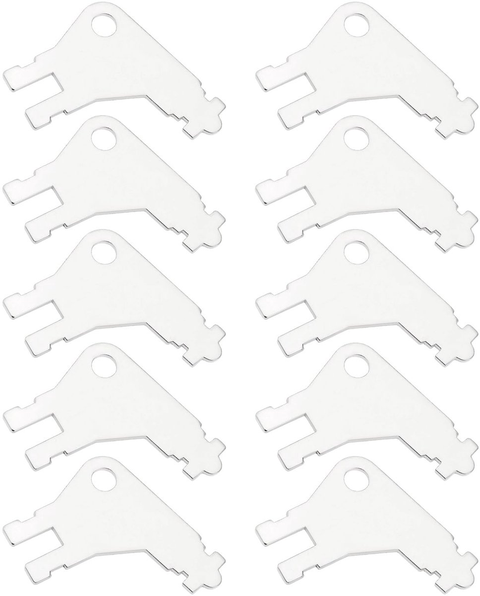 Dailygoods- Papieren Handdoek Dispenser 10 Stuks - Commerciële Dispenser - Metalen Sleutel - Geschikt voor Georgia Pacific - Duurzaam Materiaal - Model 50504 - Papierdispenser