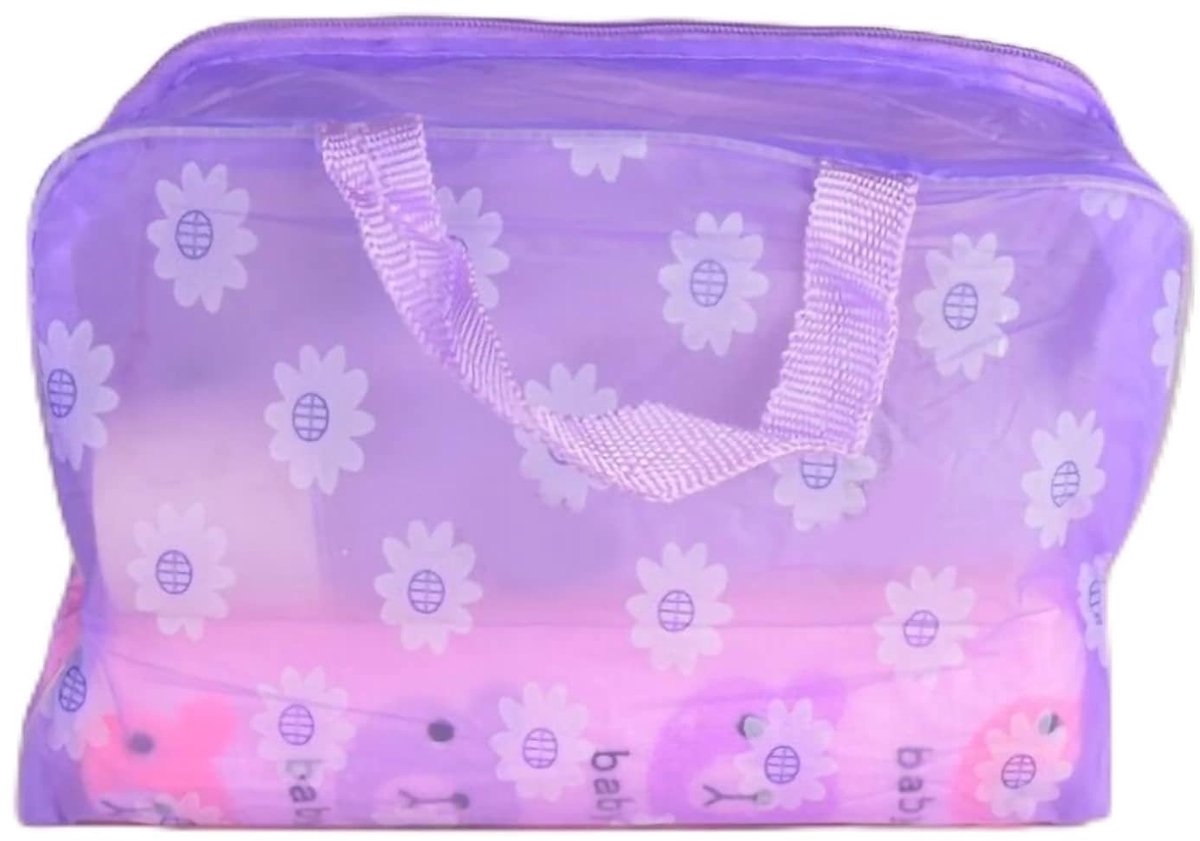 Dailygoods- Make-uptas Waterdicht - Toilettas - Draagbare Buideltas - Compact Ontwerp - Multifunctioneel - Hoogwaardig PVC 20x9x16cm