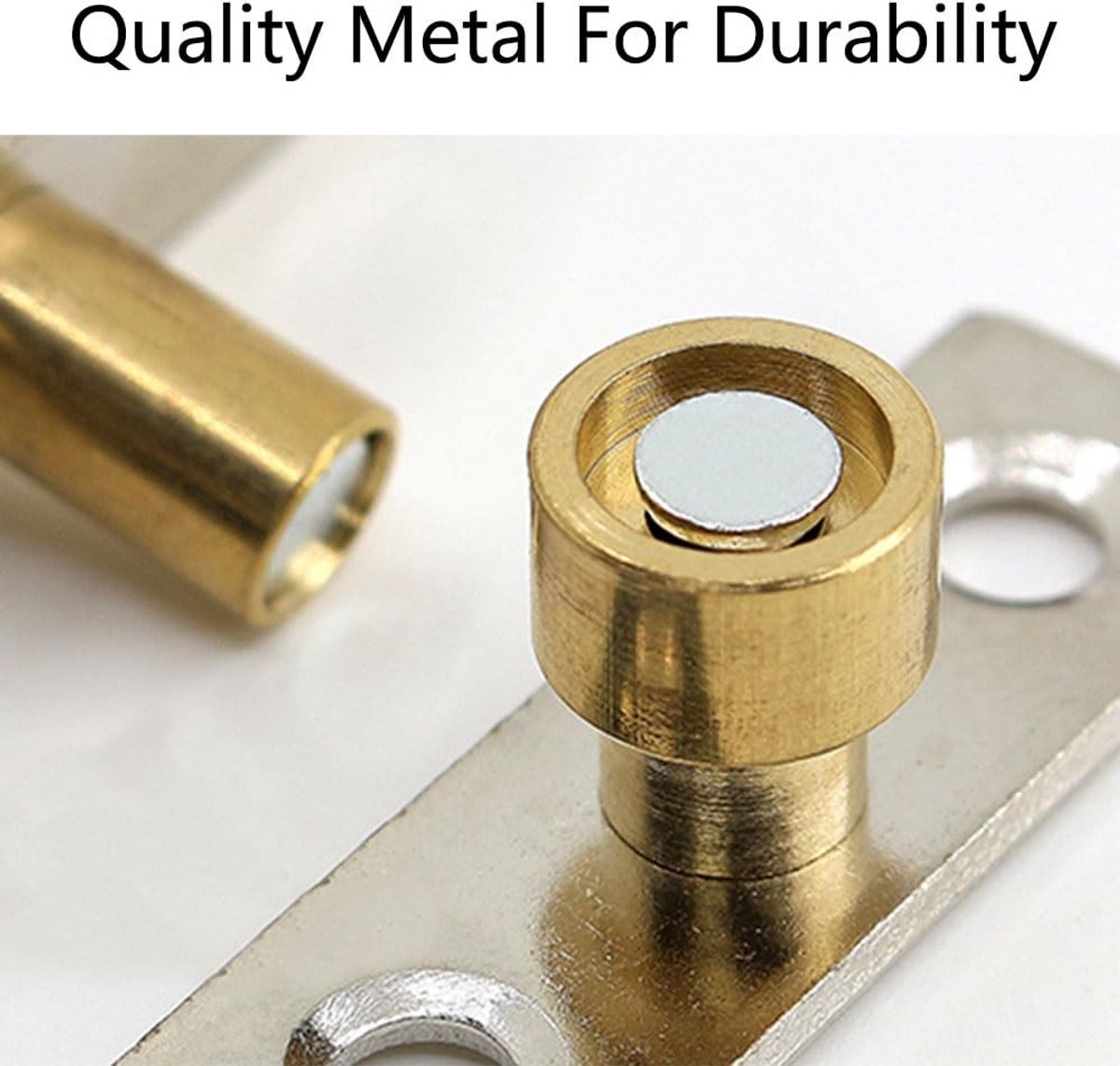Dailygoods- Schuifdeur Geleider - 4 Stuks - 8 mm Diameter - Stille Rollen - Naadloos Glijden - Eenvoudige Installatie - Deurgleider