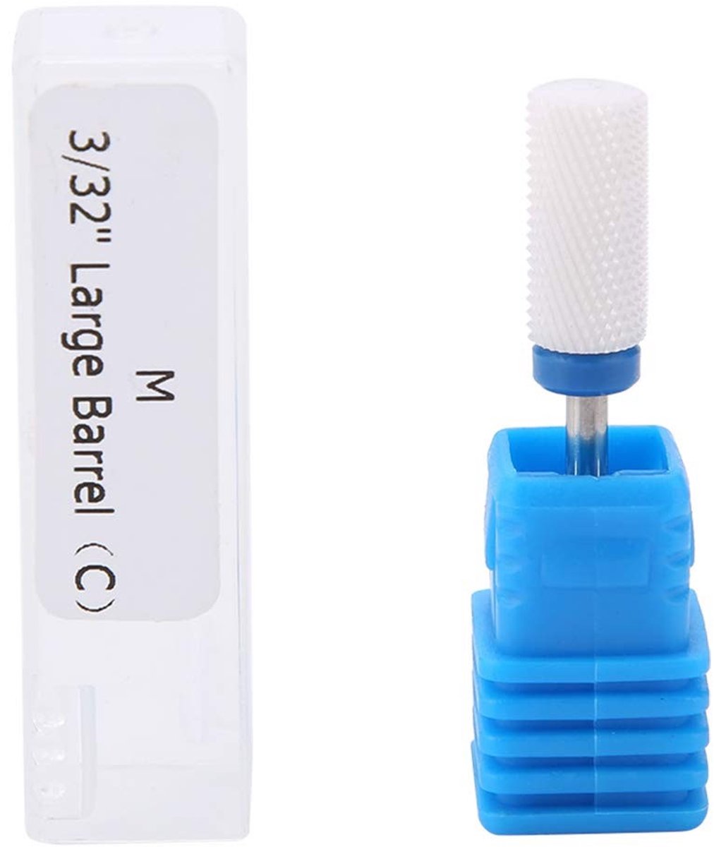 Dailygoods- Manicure Boren Keramisch - 5 Soorten Nagelboren - Slijpkop Cilinder Vorm - Voor Manicure/Pedicure - Eenvoudig te Reinigen - Comfortabel in Gebruik