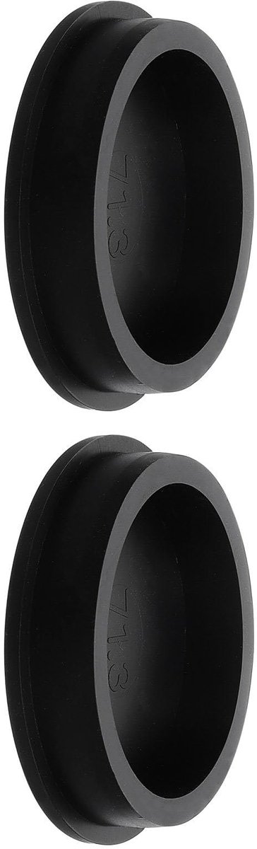Dailygoods- Knopplug Waterdicht - 2 Stuks - Rubber/Hoogwaardig Siliconen - Temperatuurbestendig tot 250 °C - Eenvoudig te Installeren - Stevig en Duurzaam - Rubberstop