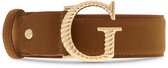 GUESS riem Adjustable Pant Belt H.35 W95 Cognac bruine