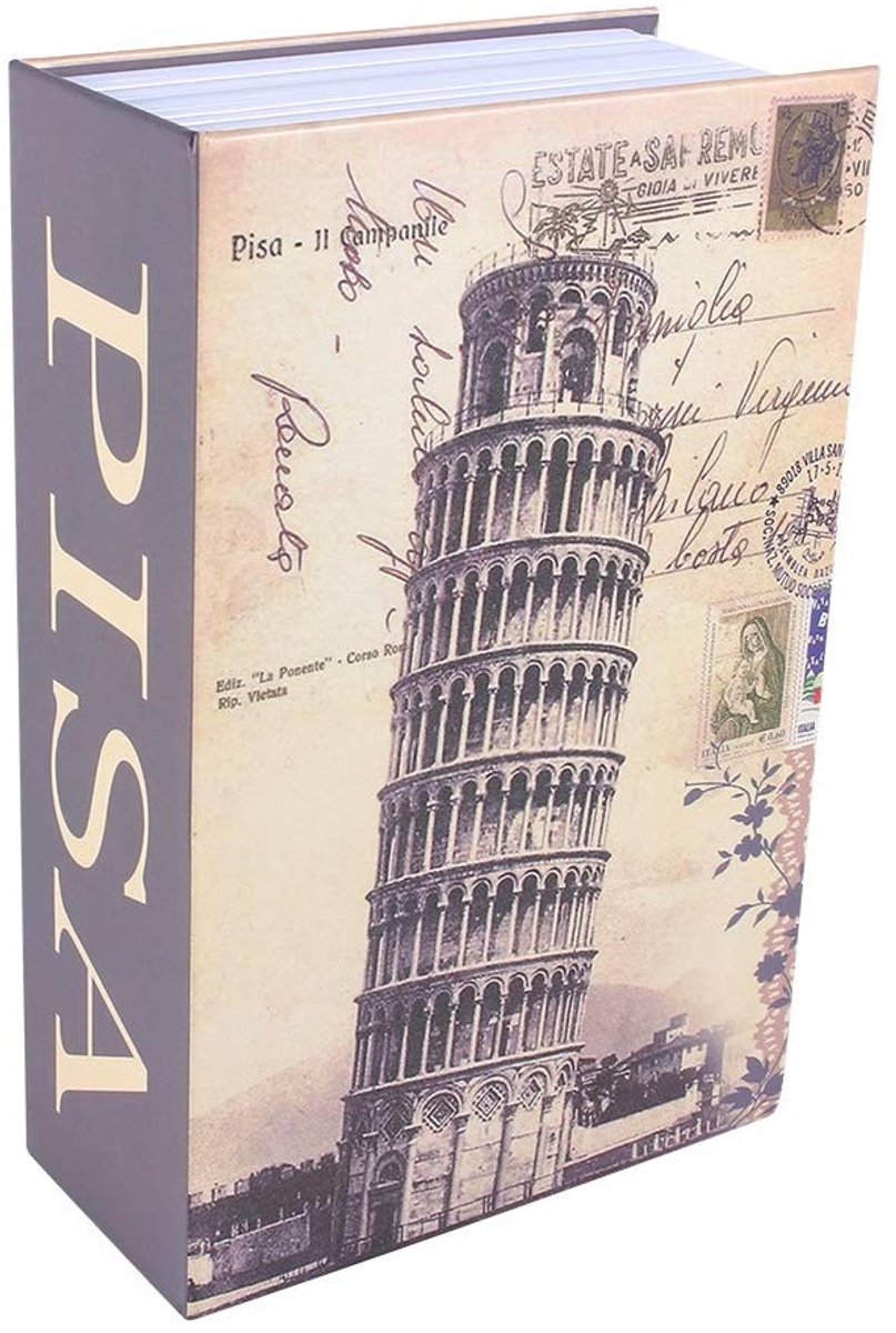 Dailygoods- Geldkluisje met Sleutel - Woordenboek Kluis - Verstopplek voor Geld/Sieraden - 18x11,5x5,5cm - Veiligheidsopslag - Nieuw - Verstopkluis