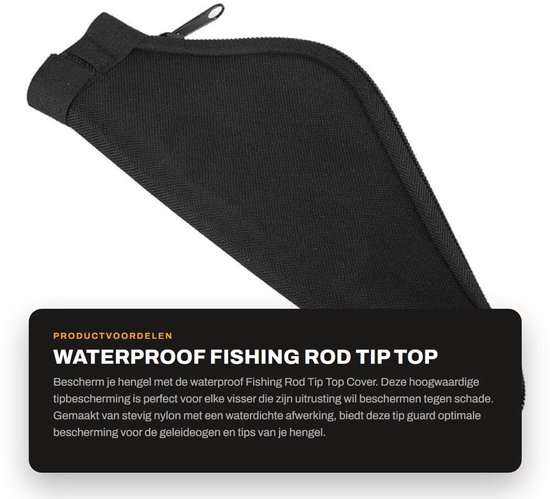Cosensi - Dailygoody - Hengel Beschermhoes - Waterdicht Nylon - Bescherming voor Hengels - Lichtgewicht en Handig - Ideaal voor Vissers - 22 x 10 x 0,6 cm van Cosensi — afbeelding 4