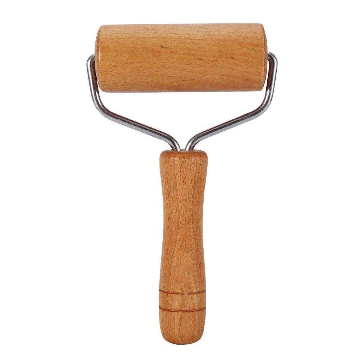Dailygoods- Deegroller Houten - Antikleef Deegroller - Gebalanceerd voor Eenvoudig Gebruik - Perfect voor Pizza/Koekjes - Keuken Gereedschap - Gelijkmatige Dikte - Bakroller
