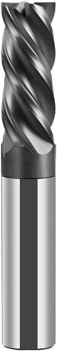 Hardmetalen Frees - Metaalbewerking Tool - Precisie Snijden - Vier Snijkanten - 50mm Lengte - Metaal