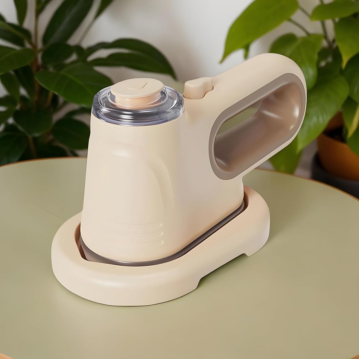 Handstrijkijzer, draagbare reisstomer, stoomstrijkijzer, 1000 W, compact strijkijzer voor thuis, kantoor, slaapzaal, vakantie, snelle verwarming en opvouwbaar design