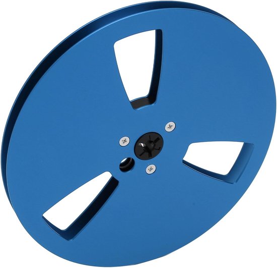 Lege Tape Spoel - Geluidsopname Rol - Audio Archiveren - Sterke Aluminiumlegering - 7 Inch Diameter - Blauw — afbeelding 2