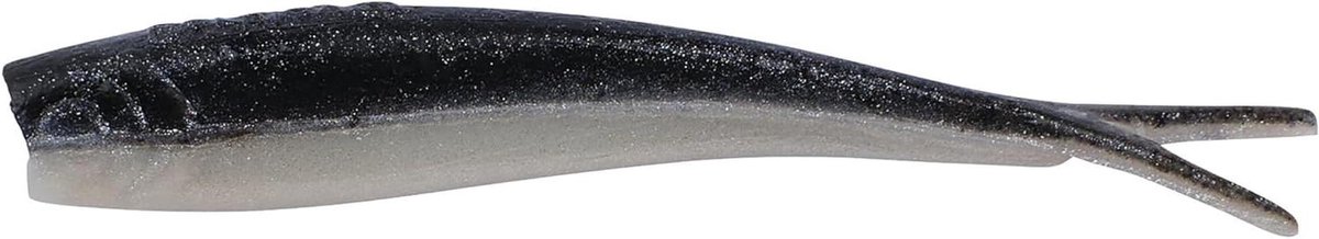 Zacht Vis aas - Kunstaas Minnow - Vissen Vangen - Krachtige Lokstof - 6 cm - Zwarte Shad
