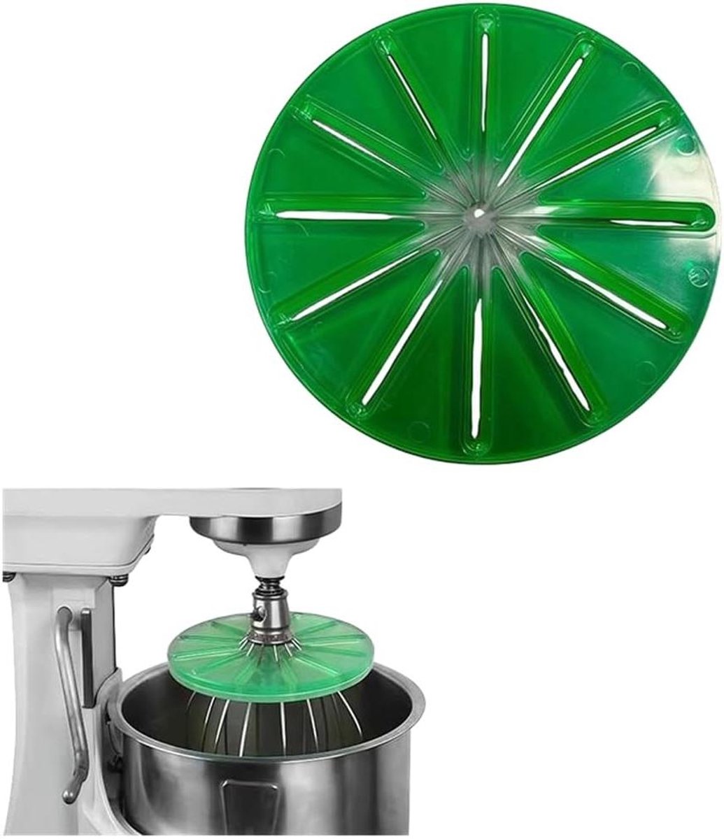 Mixer Schraper - Beslag Schraper Kom Schraper - Bakken Mengen - Zelfschraap Functie - 4.5QT-5QT - Wit