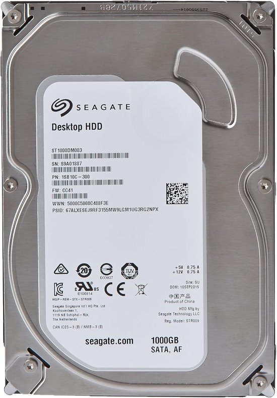Interne Harde Schijf - Desktop HDD - Opslag Uitbreiden - Hoge Capaciteit - 35 inch - Zwart van Interne Harde Schijf — afbeelding 3