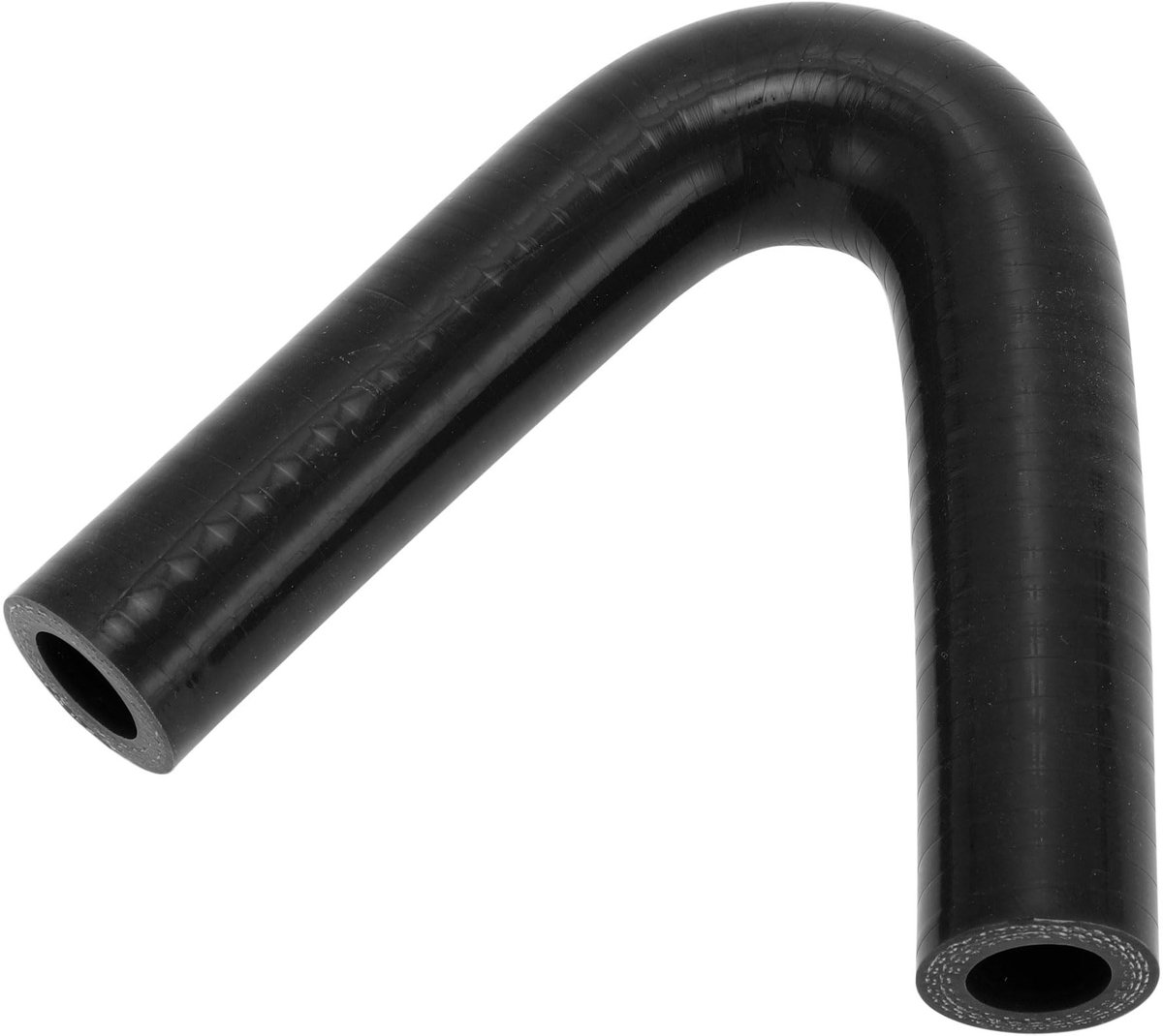 Dailygoods- Koelmiddelslang Zwart - Siliconenslang - Binnendiameter 16 mm - Lengte 102 mm - Temperatuur 300℃ - Meerlaags Weefselproces