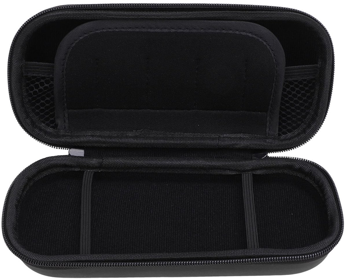 Dailygoods- Draagtas voor 3000-console - Waterdichte EVA/PU - 5 Gamekaartenhouders - Maaszak met rits - Schokbestendig - Handheld organiser - Gameconsole Tas