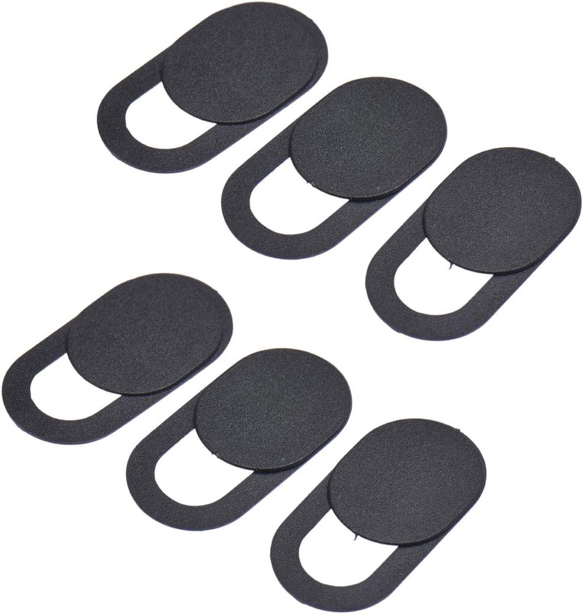 Webcam Covers - Privacy Screen - Digitale Veiligheid - Ultra Dun Ontwerp - 0.75 mm - Zwart
