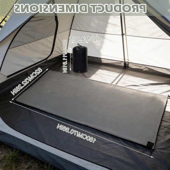 Katoenen huttenslaapzak met ultralichte binnenslaapzak van polarfleece, 180 x 80 cm, ideaal voor kamperen, wandelen en hostels — afbeelding 2