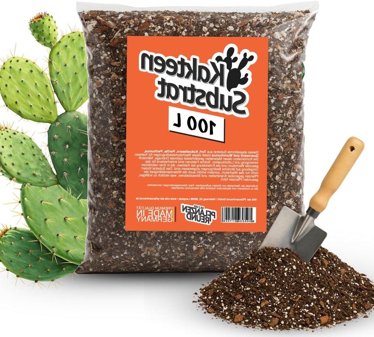 Kaktus Erde - Cactus Grond - Planten Verzorgen - Voedingsrijk Substraat - 100 Liters - Bruin