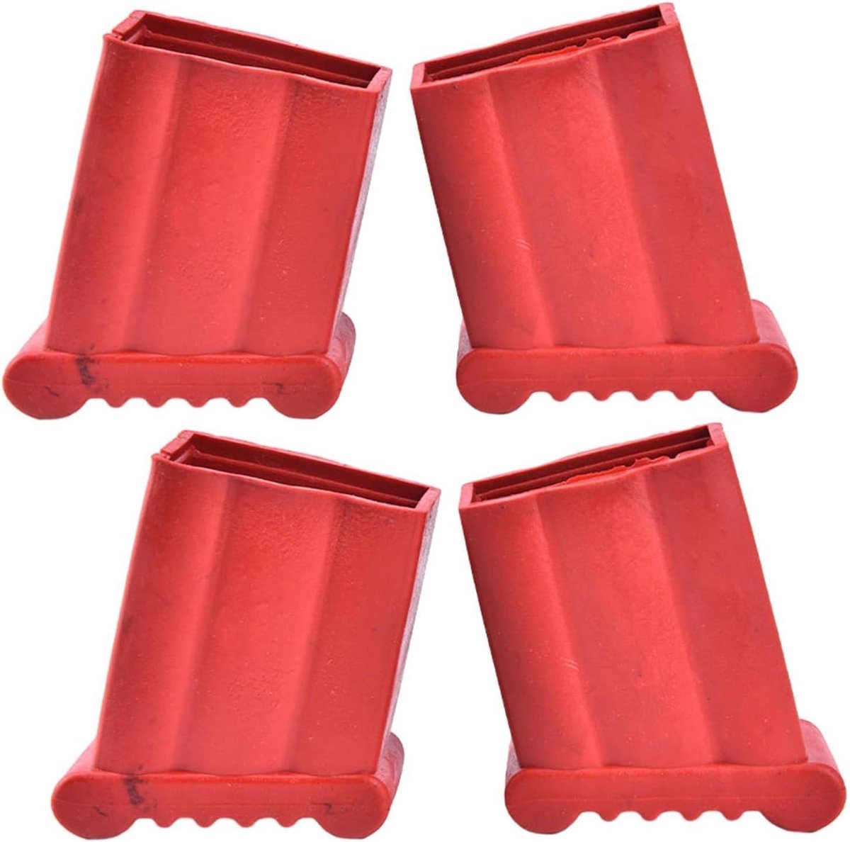 Laddervoetjes - Ladderdoppen Rubber - Ladder Stabiliseren - Universeel Passend - 51 cm x 27 cm - Zwart