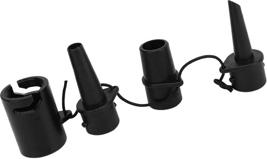 Mondstuk voor Luchtpomp - Adapter Klep - Opblaasbare Producten Vullen - Lekvrij Ontwerp - 3 Maten - Wit — afbeelding 4