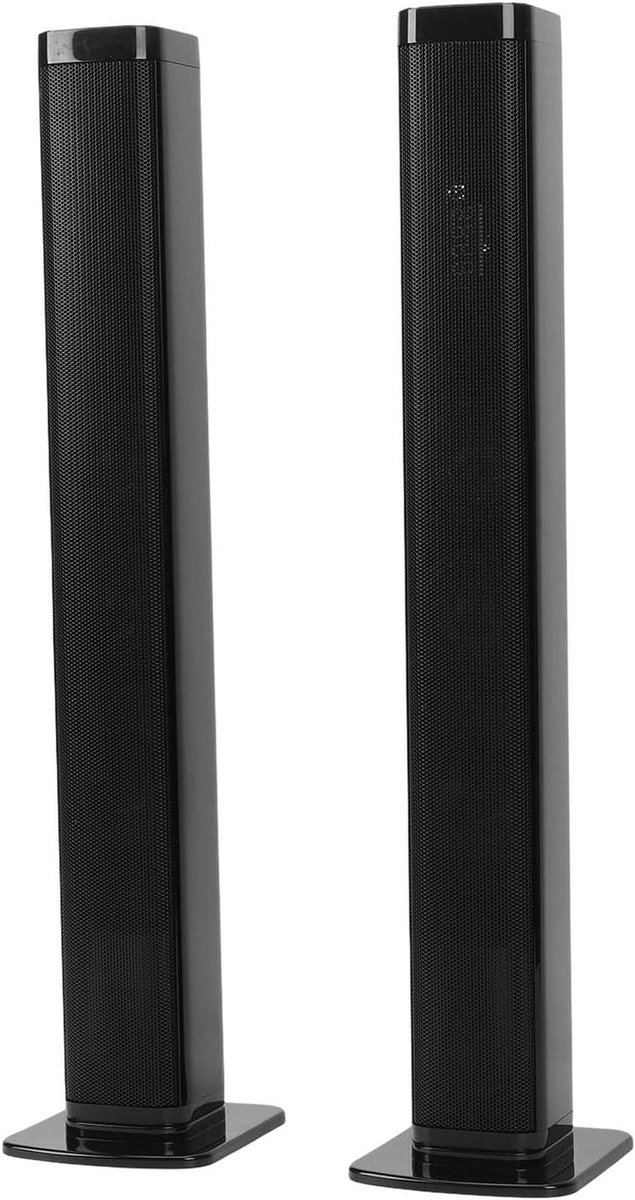Soundbar Home Theater - TV Luidspreker Audiosysteem - Films Muziek Gaming - Afneembaar Ontwerp - 40 W 2.1 Kanaals - Zwart